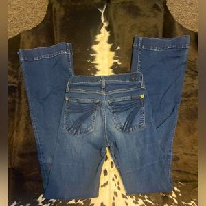 7 for all mankind dojo jeans size 23